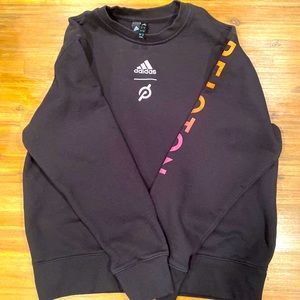 Peloton x Adidas crew sweatshirt, size L